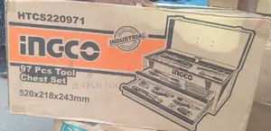 Ingco Industrial Complete 97pcs / Set Hand Tools Chest Set