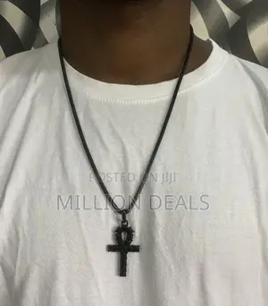 Meshed Stylish Black Men’S Neckpiece