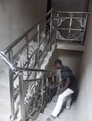 Stainless Angle Flower Design