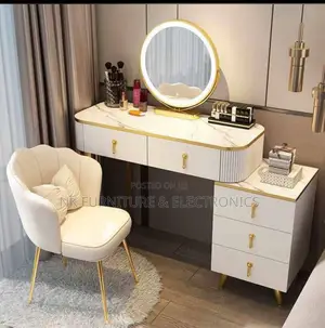 A Set of Dressing Mirror Stand