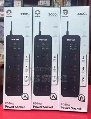 Green Lion PD 30w Power Socket 3000w 3.4A Max