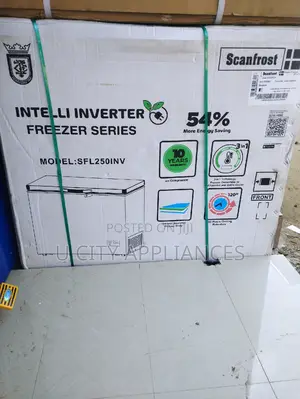 Scanfrost Inverter Freezer Refrigerator
