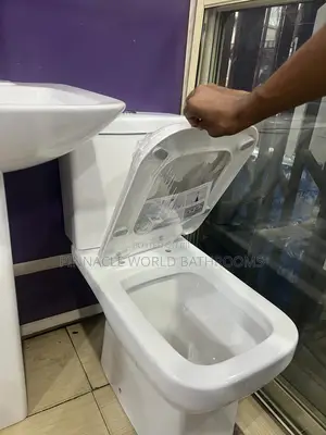 Golden Diamond Square Water Closet (Wc Set)