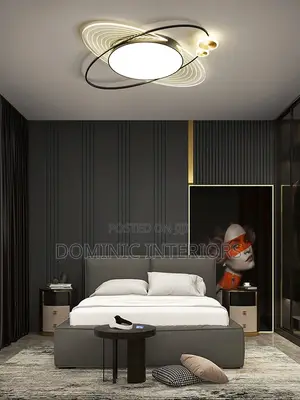 Electroplating Led Ceiling Lamp
