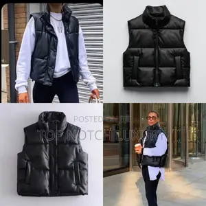 Original ZARA Leather Jacket Men Women
