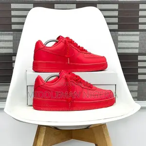 Nike Airforce Chunky Lace Red Crisom Sneakers