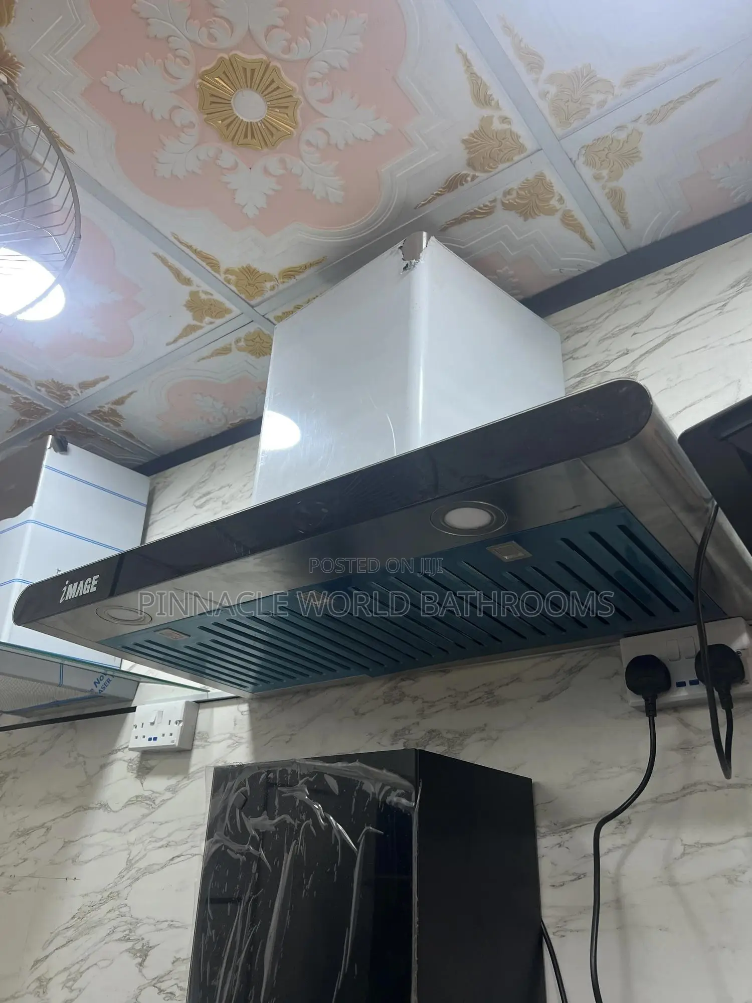 90cm T-Shape Kitchen Range Hood Extractor