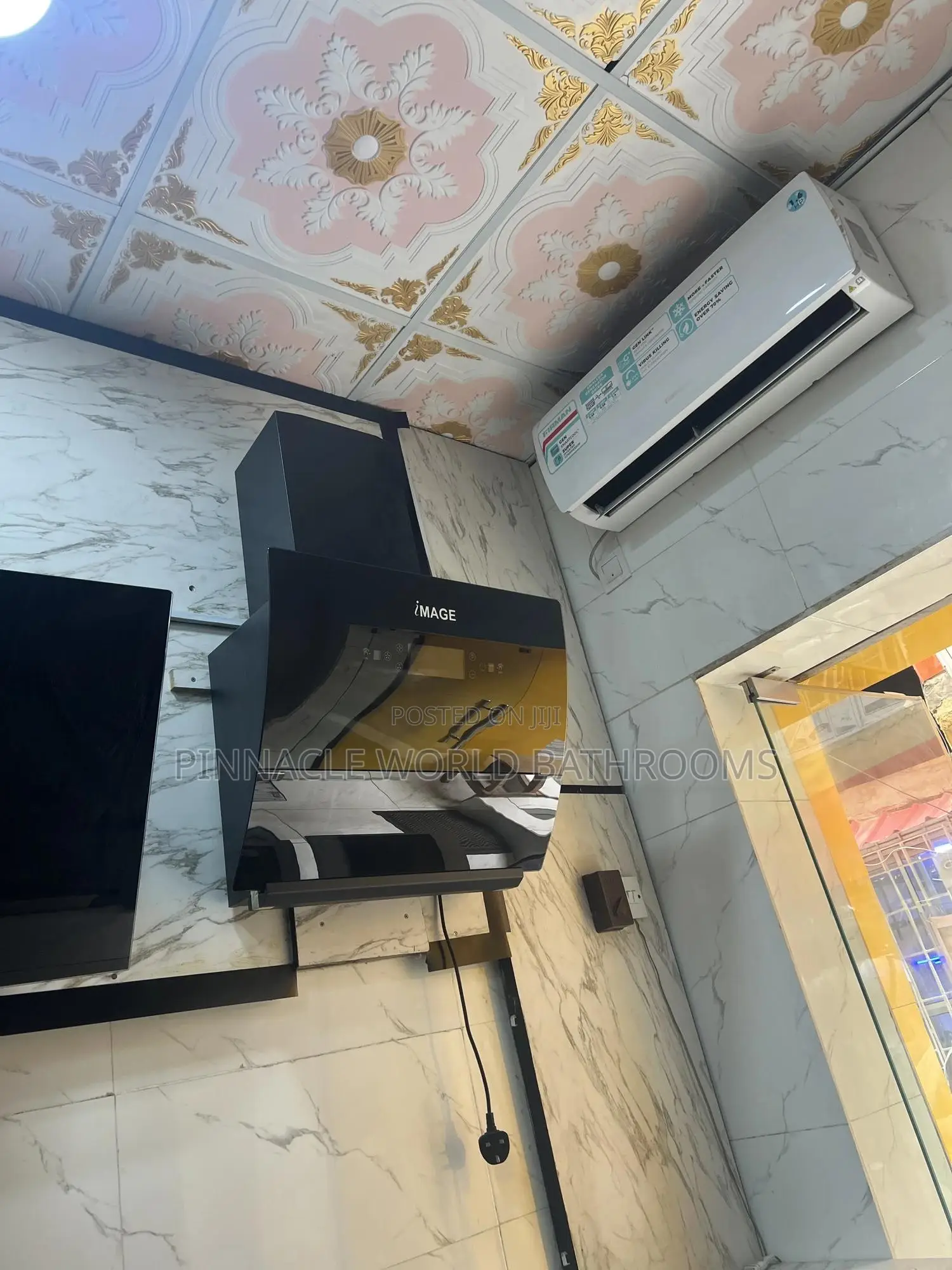 60cm Image Plasma Auto Range Hood Kitchen Extractor