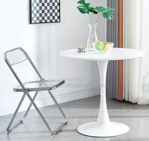 Round Wooden Simple Table