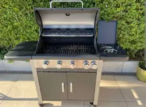 4 Burner BBQ With Stove