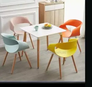 Simple 4 Seater Dining Set