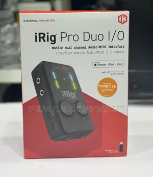 Irig Pro Duo Mobile Dual Channel Audio Interface