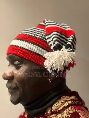 Igbo Nigerian Traditional War Dance Hat Cap. Ohafia Men