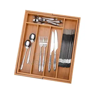 Bamboo Cutlery Rack