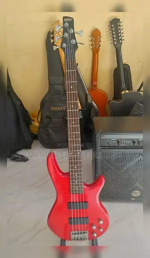 Rent a 5 Strings Ibanez Bass Guitar for Music Events Prop