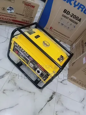 100% Copper Constant Elepaq 4.5kva Generator - Manual.
