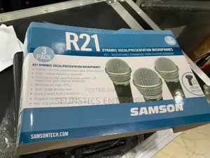 Quality Samson R21 Dynamic Microphones