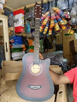 New Sound Acoustic Guitar 38" + Free Bag Smart Show