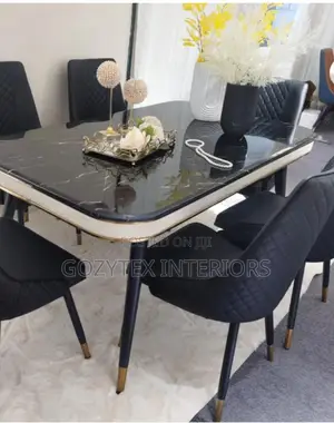 Marble Dinning Table Set