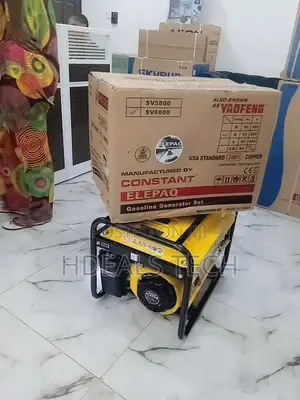Best 4.5kva Manual Elepaq Constant Petrol Generator.