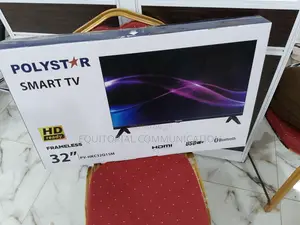 Polystar 32" Smart LED Tv/Eshare, Frameless