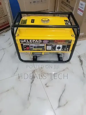 Elepaq Generator Constant 4.5kva (Manual Starter)