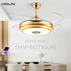 Mp3 Fan Chandelier Light