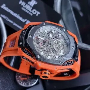 Original Hublot Mechanical Orange Rubber Watch Is Available