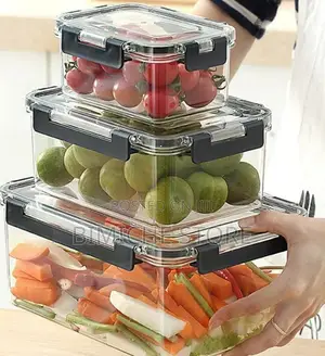 3 in 1 Acrylic Containers Set