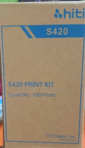 Hiti S420 Print Kit Quantity: 100 Prints (For 2 Kits)