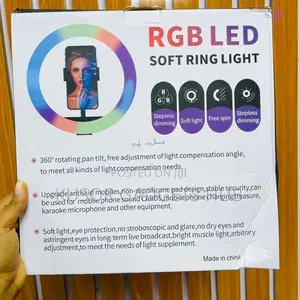 RGB LED Soft Ring Light