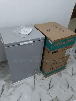 The Brand New Hisense Chest Freezer Silver
