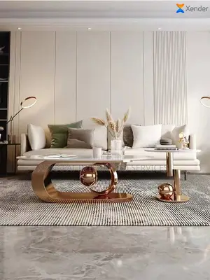 Marble Centre Table With Side Stool