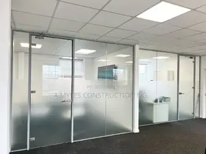 Office Partition Glazed Flamless