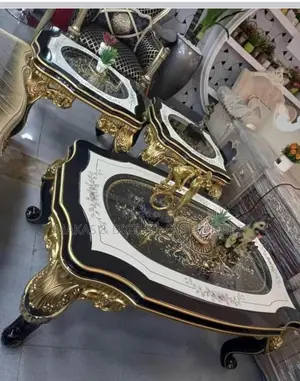 Home Royal Center Table With Two Side Tables