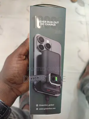 Green Lion 2in1 Power Bank 10,000mah Wireless Watch Charger