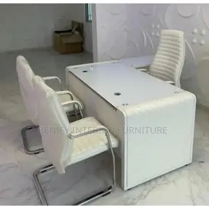 1.6meter White Executive Office Table