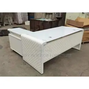 1.6meter White Executive Office Table