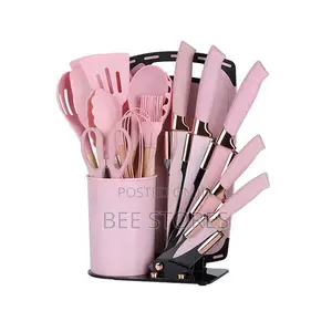 Quality Silicone Spoon ,Knives With Chopping Board