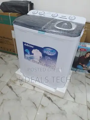 Twin Tub 10kg Aeon Washing Machine.