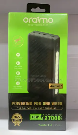 Oraimo Power Bank 27000mah