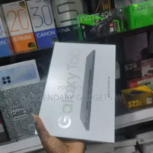 New Samsung Galaxy Tab S9 FE+ 256 GB Black