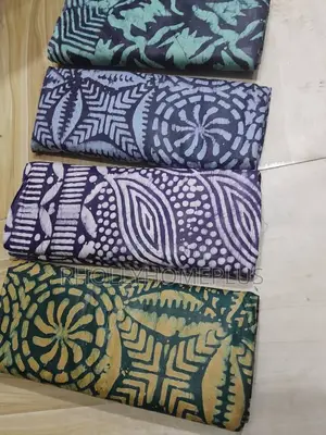 Pure Kampala Adire Fabrics Materials 5 Yards(100% Cotton)