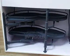 Cabinet Pot Rack With Complete Accessories Available