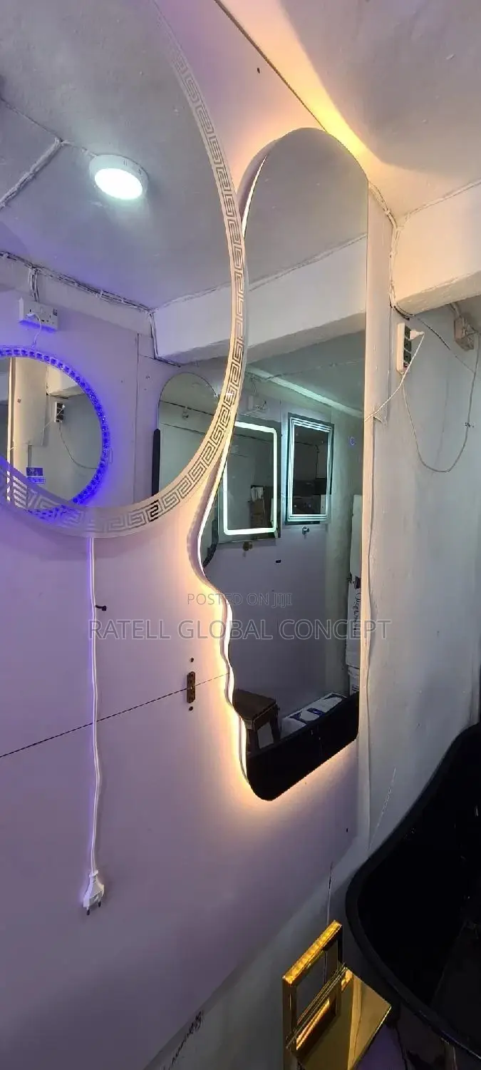 3 Lights Big Face Led Sensor Mirror