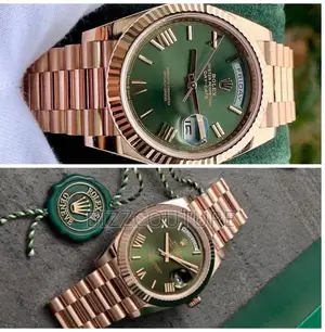 Original Rolex Oyster Rose Gold Chain Watch Is Available