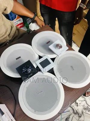 30watts Speaker (4) With Amplifier and Volume Control