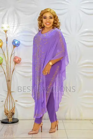 Luxury Ladies Chiffon 2 Piece Trousers