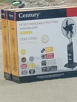 18inches Century Rechargeable Mist Fan