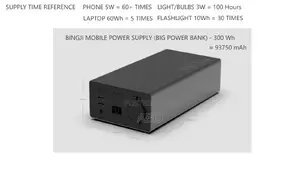 300wh Bingi Power Bank